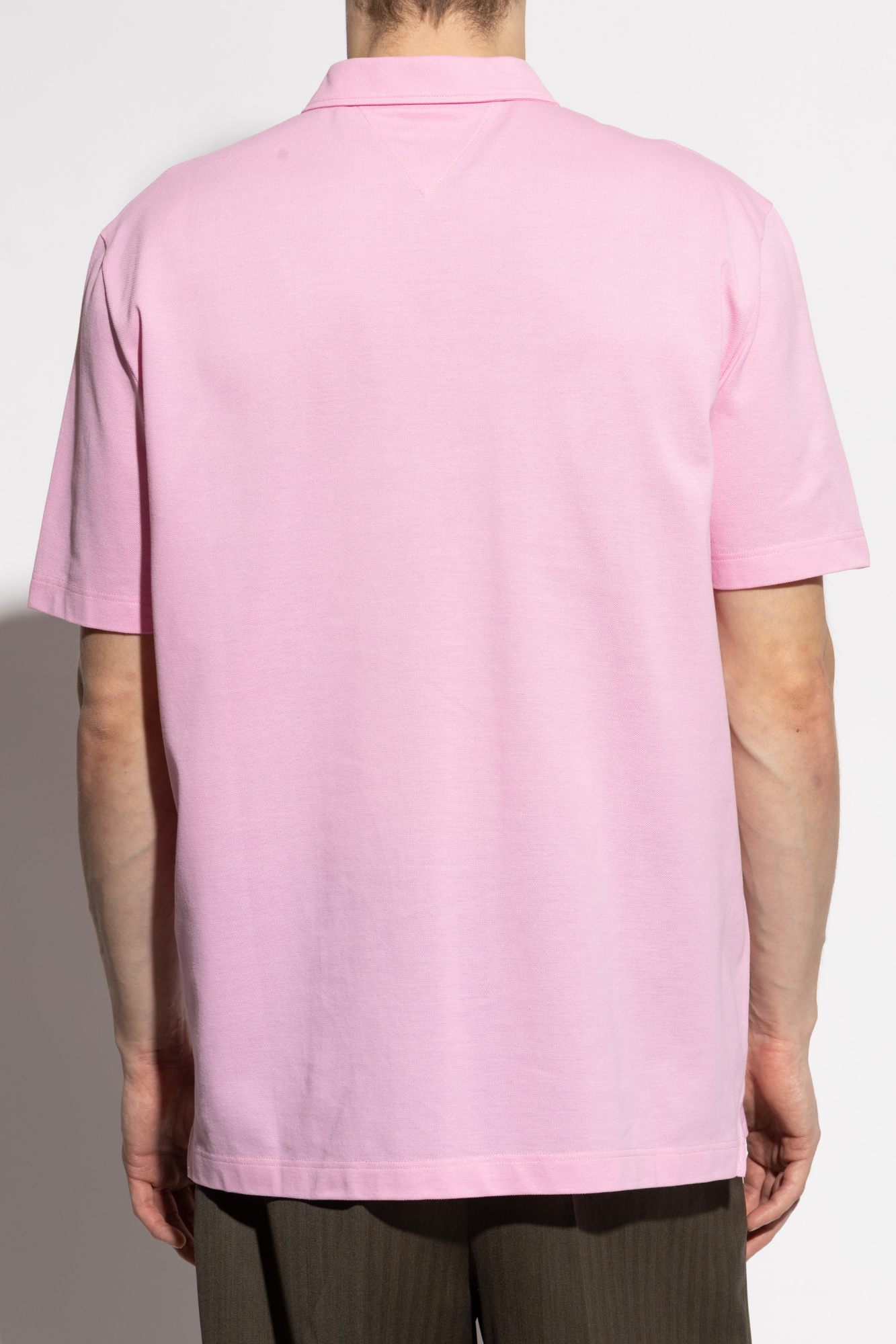 Tシャツ・カットソー BOTTEGA VENETA Woman Polo Shirt Pink 830925V5DJ0 6454 Pink Polo with Logo Bottega Veneta - Vitkac GB